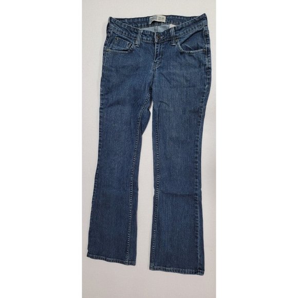 Levi's Signature Women's Blue Jeans Low-Rise Bootcut Leg Misses Sz 4M Medium - Picture 1 of 10